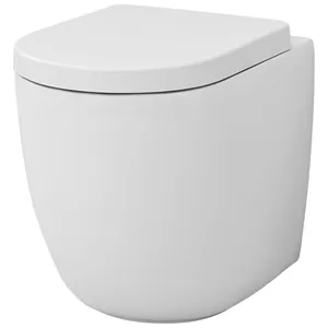 Унитаз напольный ArtCeram 360х520х420 безободковый, цвет: белый матовый FLV005 05 30