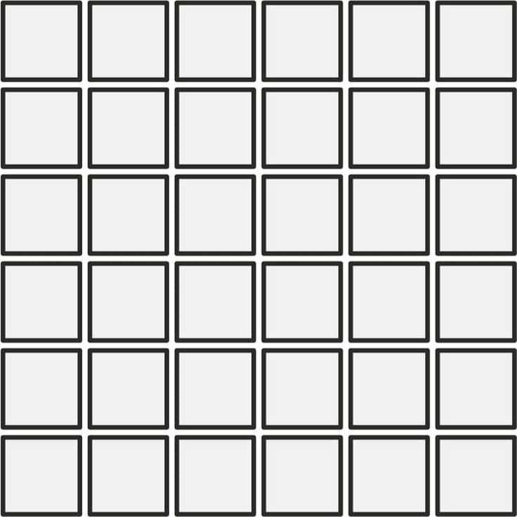 Sant Agostino Via Appia CSAMAVCW30 Mosaico White 30x30 матовая