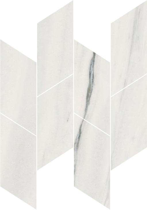 Supreme Treasure Mos.Twist Polished 30X30 белый Тип 7 полированная