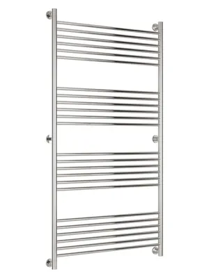 СУНЕРЖА Полотенцесушитель 1500х800 (24 ступ.) нерж.сталь,унив.под. 3/4" 00-0220-1580