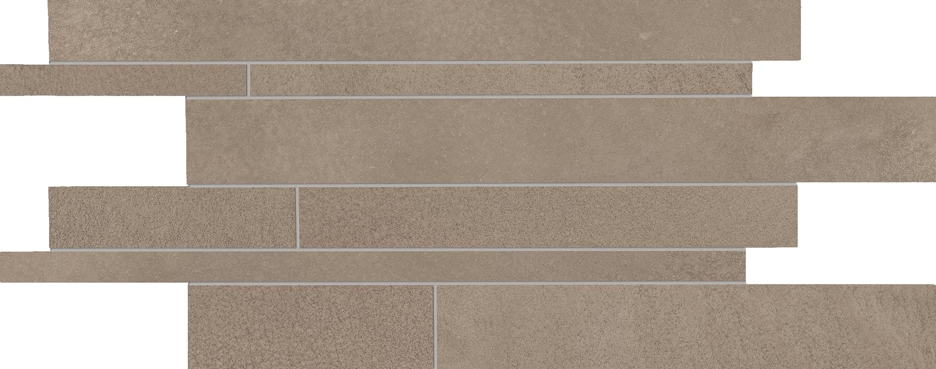 мозаика Tr3nd Listelli Sfalsati Concrete Taupe 30x60