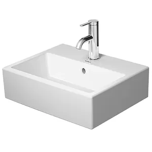 Рукомойник Duravit 450х350 антигряз. покр., 1 отверстие под смеситель, перелив 07244500001