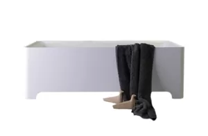 Ванна отдельностоящая Knief Feel (1800x800x500) искусственный камень, белый глянец 0600-021-02