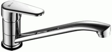 Смеситель для кухни Lemark LM0304C однозахватный, с поворотным изливом, хром