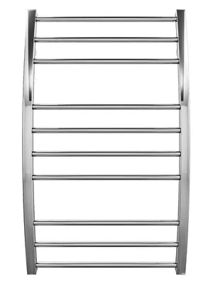 GROTA Полотенцесушитель "Лесенка" водяной 530x900 полиров. нерж. сталь, диаг/ниж. покл. D-1/2"