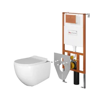 Комплект: Инсталляция Artceram+Унитаз File 2.0 подвесной безободковый + сиденье микролифт