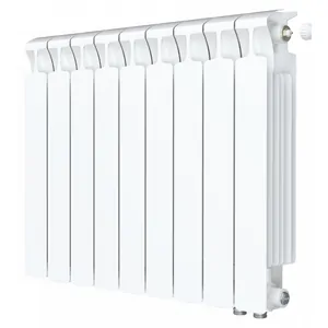 Радиатор биметаллический RIFAR Ventil MVR 500 9 секций, нижнее правое подключение, 50мм RM50009НП50