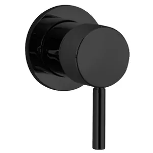 Смеситель для душа Fantini 5013E863B встраиваемый, наружная часть, черный матовый
