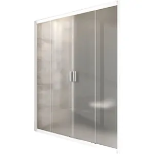 Душевая дверь RAVAK BLDP4-200 (1970-1990х1900) раздвижная, стекло, белый+Grape