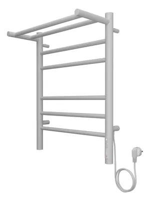 Полотенцесушитель TERMINUS П6 с/п (ШВ:482х600) электро, диммер, Ral 9003 белый матовый, 4670078556783