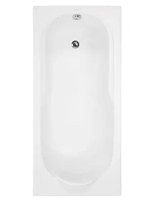 Ванна акриловая VAGNERPLAST 150 (1500х700х380) прямоугольная, белая VPBA157NYM2E-04