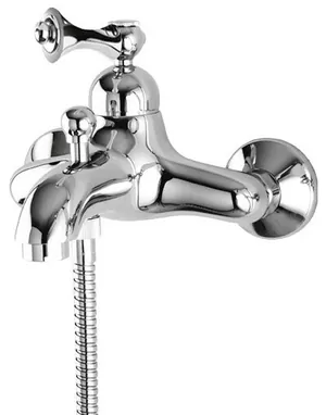 Смеситель CEZARES -VM-01-M для ванны/душа, однорычажный, хром