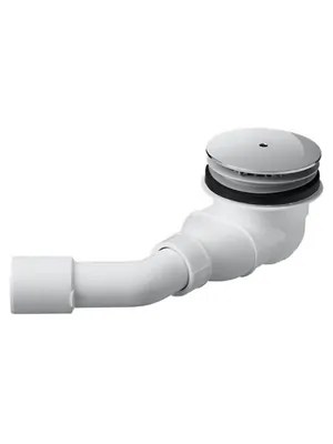 Сифон для душевого поддона Duravit D-Code хром 791260000001000