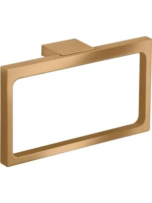 Полотенцедержатель Keuco Edition11 кольцо, 261х149 настенный, бронза шлиф. 11121030000