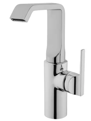 Смеситель Vitra U для раковины однорычажный, излив 215 мм, энергосберегающий A42469EXP