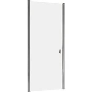 Душевая дверь RAVAK CSD1-90 (875-905х1950) распашная, стекло, блестящий+Transparent