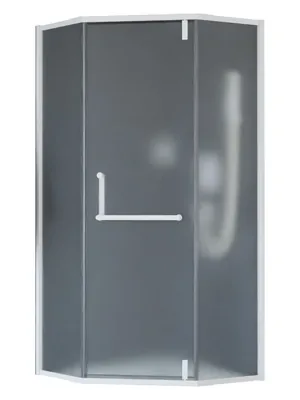 Душевой уголок RGW HO-084W (1000х1000х1950) трапеция, ст. 8мм матовое/белый 350608400-25