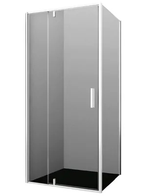 Душевой уголок WasserKRAFT Neime 19P03 (900х900х2000) профиль белый, стекло прозрачное