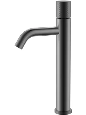 Смеситель Boheme 122-GM.2 для раковины, на 1 отверстие,однозахватный, ручка touch, графит
