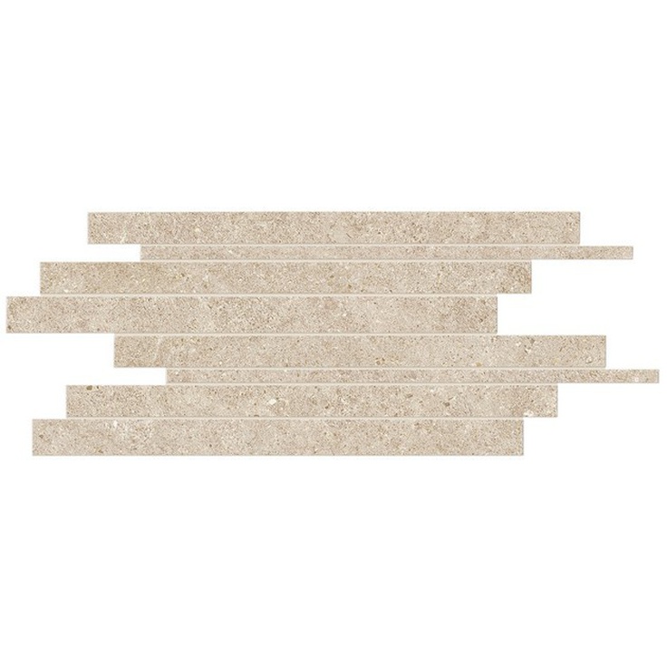 Atlas Concorde Boost Stone A7C5 Cream Mosaico Brick 30x60