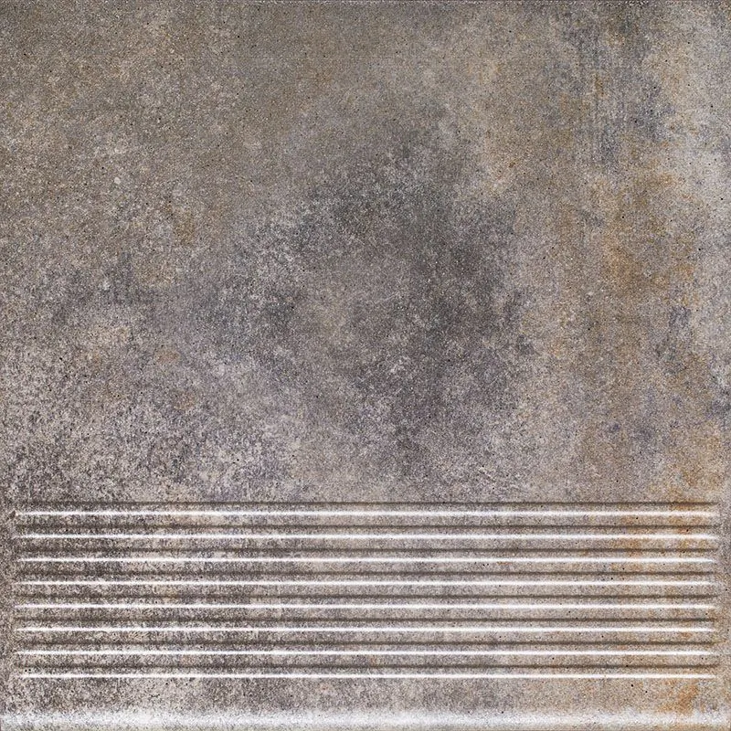 Viano Grys Stopnica Prosta B1a 30x30 матовая