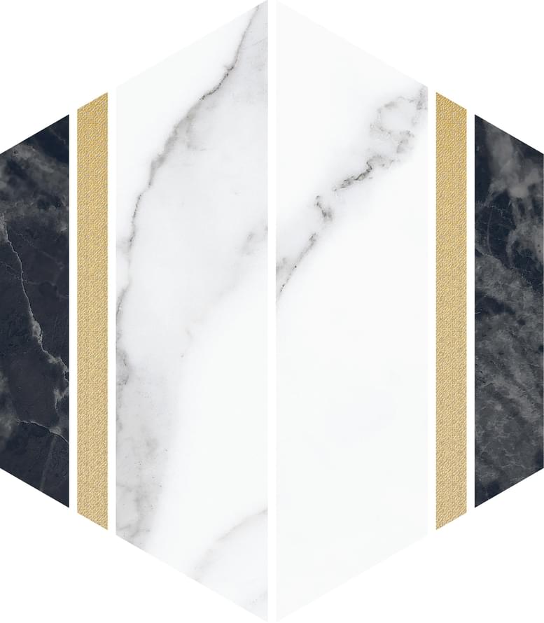 Nocturne Multicolor Mm Flpr Polished 20x23 полированная