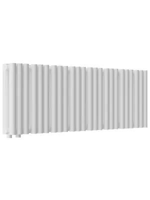 Радиатор стальной Empatiko V LR2 двухтруб 952х236х122 24 сек НЗ.подкл, 1368Вт, Mild White