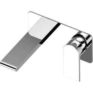 Смеситель для раковины BelBagno NOV-BLVM-IN встраиваемый,нержавеющая сталь, сатин