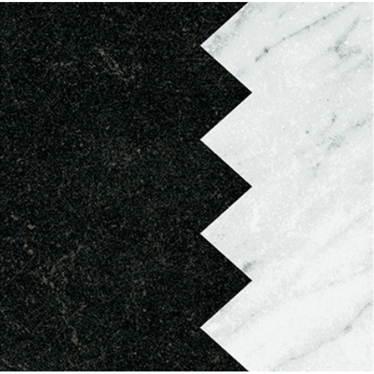 керамогранит 41zero42 Dandy 4101201 Comb Black White 18,6x18,6 матовая