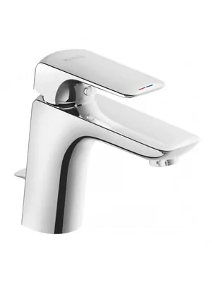 Смеситель KLUDI XL для умывальника, однорычажный, донный клапан, хром 410230575