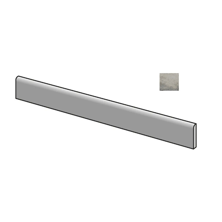 Sant Agostino Metastone CSABMEFO60 Battiscopa Fog 7,3x60 матовая