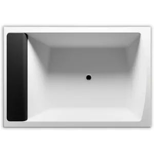Ванна акриловая RIHO 190х130 без гидромассажа, прямоугольная, с подголовником