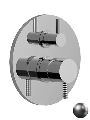 Смеситель для душа Giulini My Future встраиваемый, внешняя часть, графит F5964-2DEPGF