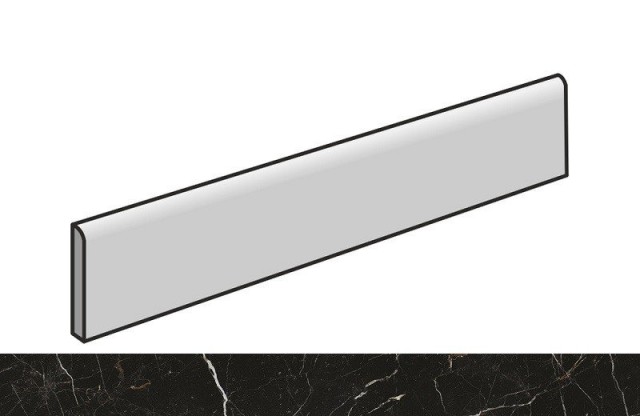 Allure Imperial Black Battiscopa 7.2X60 матовая