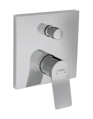 Смеситель Hansgrohe 75416000 для ванны, однорычажный, скрытого монтажа, с защ.комб., хром