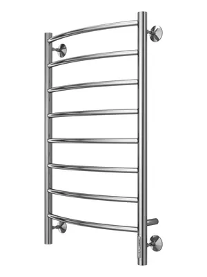 Полотенцесушитель TERMINUS П8 (ШВ:500х850) электро, нерж.сталь, quick touch, правый