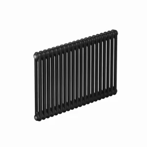 Радиатор стальной двухтрубчатый RIFAR 2057-12-AN 12 секций, антрацит, боковое подключение