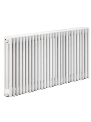 Радиатор Zehnder 3057 трехтрубчатый 28 секций, нижнее подключение 1/2", белый