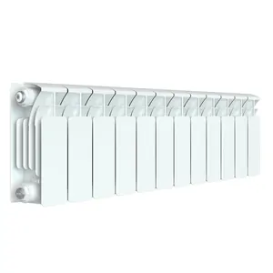 Радиатор биметаллический RIFAR 200 (261х960х100) 12 секции, 1200 Вт, бок.подкл., белый