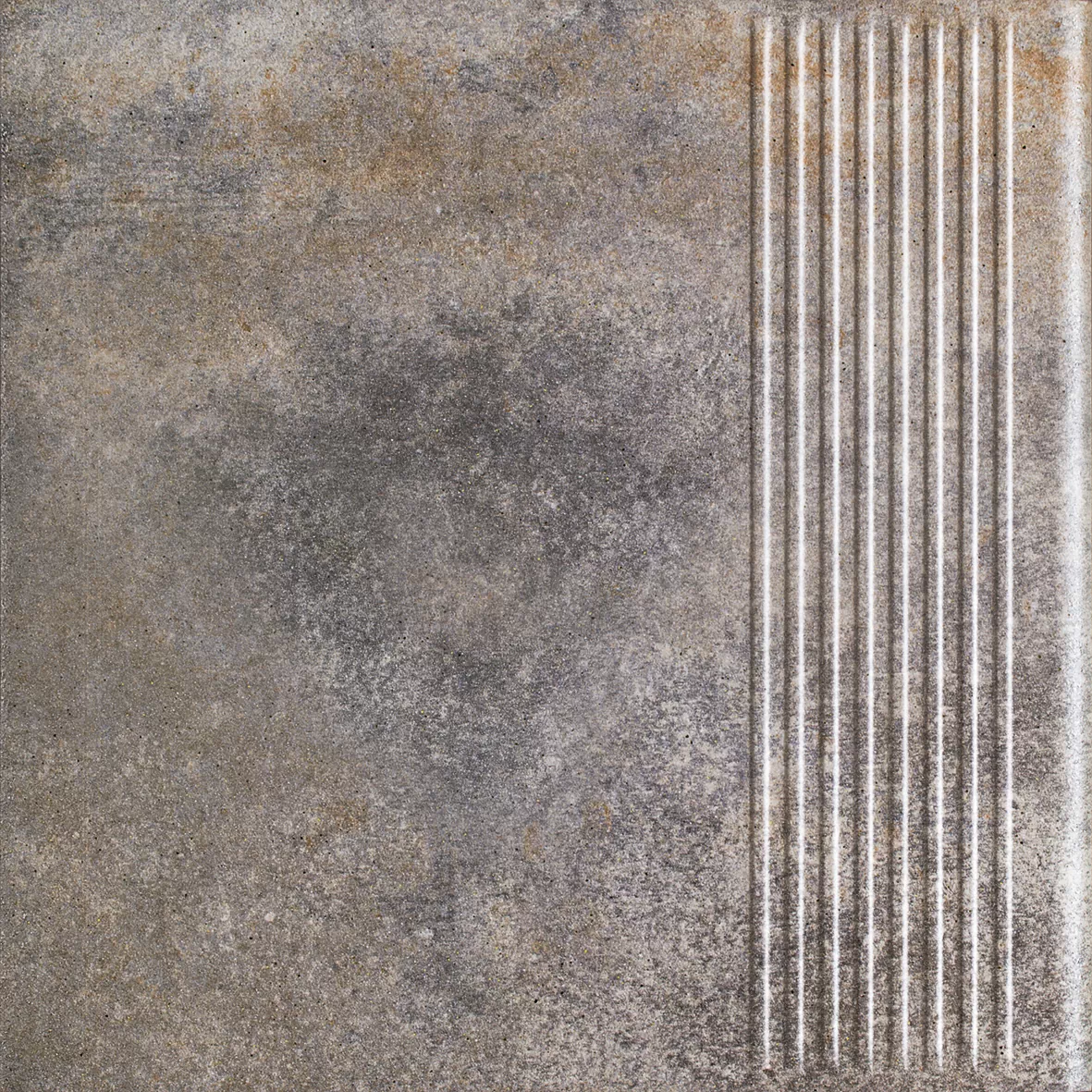 Viano Grys Stopnica Prosta 30x30 матовая