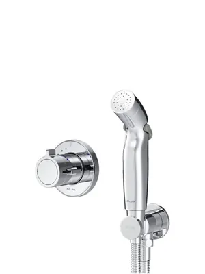 Смеситель AM.PM встраиваемый с гигиеническим душем, термостатический F0H85A400