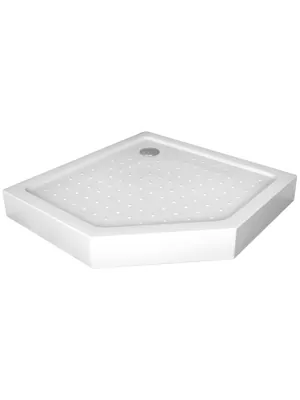Душевой поддон RGW LUX/TN-TR (900х900х150) для PA-86, трапеция, акрил, с ножками, белый 16180599-41