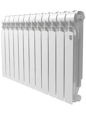 Радиатор биметаллический ROYAL THERMO 12 секций B 500, 2496Вт, белый, НС-1682296