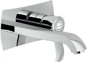 Смеситель NOBILI для раковины, встраиваемый, внешняя часть, излив 200мм, хром SI98198/1CR