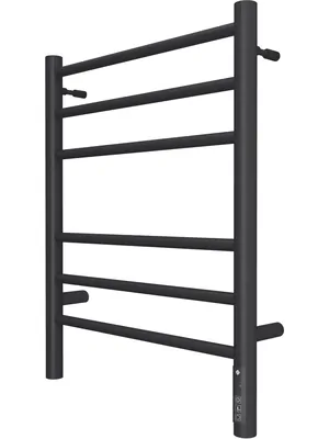 Полотенцесушитель TERMINUS П6 (ШВ:482х600) электрический, Ral 9005 черный матовый 4670078527479