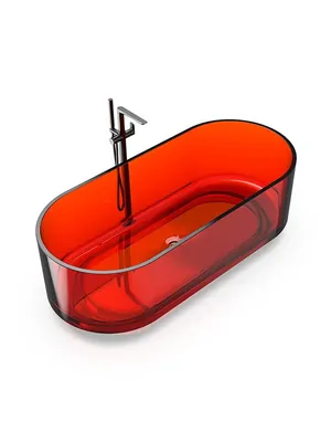 Ванна отдельностоящая Knief Ellipse Shape (1700х750х560) из полимерного материала, цвет: 06 Read Tea, 0700-AL497-06