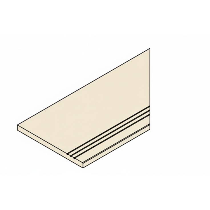 Italon Magma (Магма) 620090001384 X2 Айс бортик грип левый 30x60 матовая