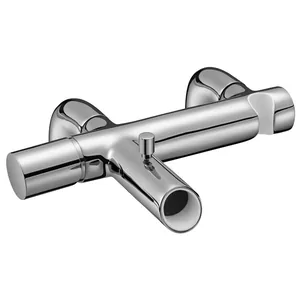 Смеситель Jacob Delafon на борт ванны, 2 отверстия, однозахватный, хром E8964-CP