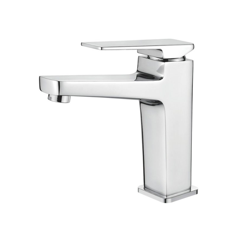 Смеситель Ledeme Н78 для раковины, фиксированный излив, однозахватный, хром L1078