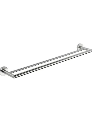 Полотенцедержатель Bemeta Neo 104204055 600 мм, двойной, шлифованная нерж.сталь